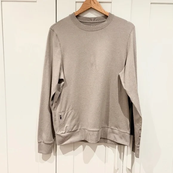 Vuori Ponto Performance Crew Men’s Dark Salt Heather - Picture 3 of 4